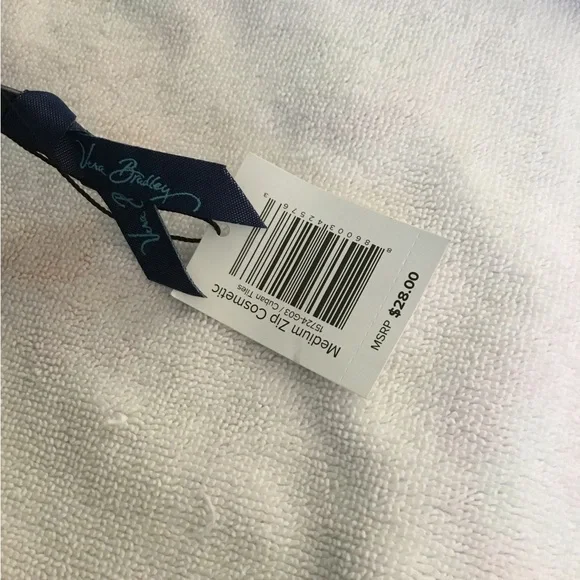 Medium Zip Vera Bradley cosmetic bag - Picture 4 of 4